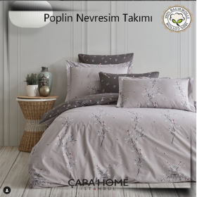 Çapa Home Poplin Nevresim Takımı %100 pamuk